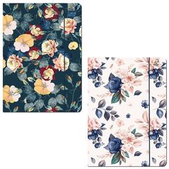 Teczka A4 z gumką Garden mix