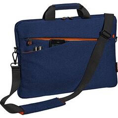 Torba Pedea Torba na laptopa Pedea Modna torba na laptopa do 17,3 cala (43,9 cm) Torba na ramię z paskiem na ramię, niebieska