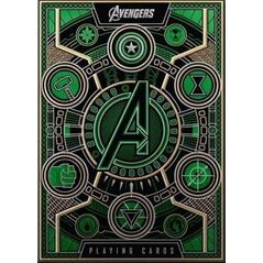 Bicycle Bicycle Karty Avengers talia zielona