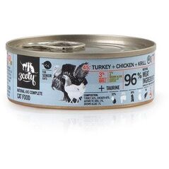 3Coty TURKEY + CHICKEN + KRILL for Senior Cats 80g