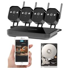 Κάμερα IP Zmodo ZMODO 720P Wifi Mini NVR+4xIP CAM+1TB HDD
