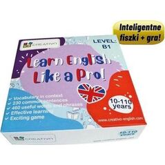 Creativo Learn English Like a Pro fiszki + gra B1