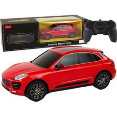 Rastar Auto R/C Porsche Macan Turbo 1:24 Rastar Czerwony