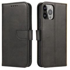 Θήκη Magnet Case με καπάκι για Samsung Galaxy S25 Ultra - μαύρο