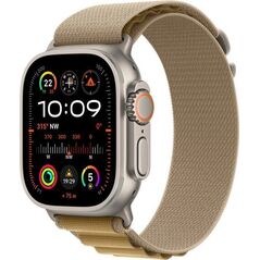 Smartwatch Apple Watch Ultra 2 GPS + Cellular 49mm Titanium Case Alpine Loop Large Beżowy  (MX4H3WB/A)