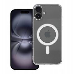 Θήκη CLEAR CASE 2 mm για IPHONE 16 Plus συμβατή με MagSafe (προστασία κάμερας) διαφανής