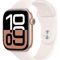 Smartwatch Apple Watch 10 GPS 42mm Rose Gold Alu S/M Różowy (MWWH3)