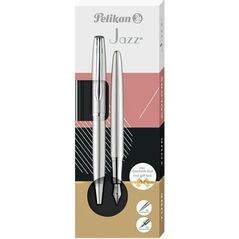 Pelikan Pióro wieczne Jazz Noble Elegance + długopis Silv