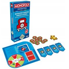 HASBRO Monopoly επέκταση παιχνιδιού Δωρεάν στάθμευση