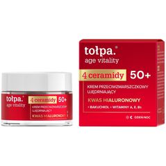 TOŁPA Age Vitality Krem przeciwzmarszczkowy ujędrniający 50+ 50 ml