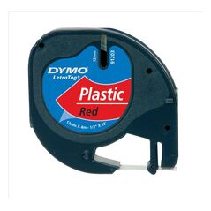 Πλαστική Ταινία Ετικετογράφου DYMO 91203 12χ4 mm. (Κόκκινη) (S0721630) (DYMO91203) έως 12 άτοκες Δόσεις