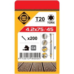 ΒΙΔΑ ΒΕΡΑΝΤΑΣ T20 4.2X75 A2 (200)
