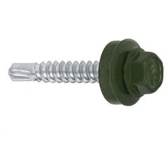 ΒΙΔΑ ΑΥΤΟΔΙΑΤΡΗΤΗ 4,8X28 ΞΥΛΟ+EPMD RAL6020 15ΤΕΜ
