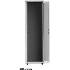 INTELLINET 48,3 cm 19 ίντσες Serverschrank Basic Line 42 HE 2033x600x1000mm HxBxT Flatpack Traglast 600kg γκρι