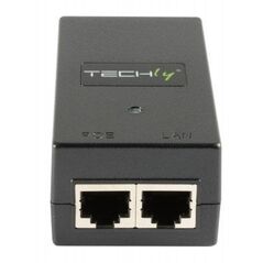 Ενέσιμος PoE TECHLY 1 Θύρα 48 V DC IEEE 802.3af συμβατό Class 3 PoE 15 Watt 10/100
