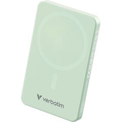 Verbatim Essential Power Bank μαγνητική ασύρματη 5000mAh πράσινη. 32226