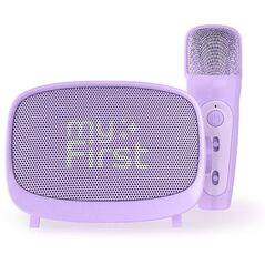 myFirst Voice 2 - σετ καραόκε για παιδιά - ασύρματο μικρόφωνο και ηχείο με εφέ τροποποίησης ήχου (purple)