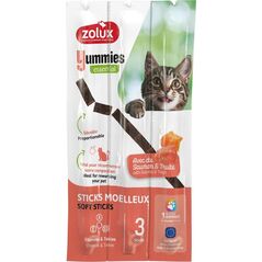Μαλακές λιχουδιές εκπαίδευσης για γάτες ZOLUX YUMMIES μπαστούνια σολομού πέστροφας