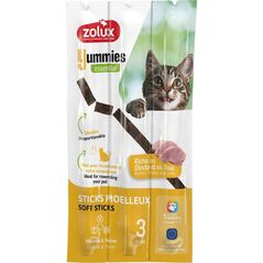 Μαλακές λιχουδιές εκπαίδευσης για γάτες ZOLUX YUMMIES μπαστουνάκια γαλοπούλα συκώτι