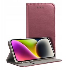 Kabura SMART MAGNETO για MOTOROLA EDGE 60 FUSION μπορντό