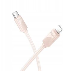 Καλώδιο USB C σε Lightning HOCO PD 27W 1 m X114 ροζ