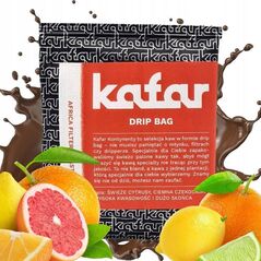 Kafar - καφές σε φακελάκια Dripbag AFRYKA Φίλτρο - 1 φακελάκι 12 g