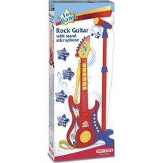 Bontempi Bontempi Gitara elektroniczna z mikrofonem w pudełku 24113
