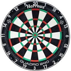 Dartboard HARROWS QUADRO 240