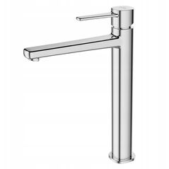 Invena μπαταρία νιπτήρα ψηλή Glamour, χρώμιο BU-02-W01-V