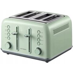 BUYDEEM Τοστιέρα για 4 φέτες, μοντέλο DT640E, χρώμα Cozy Greenish, EU