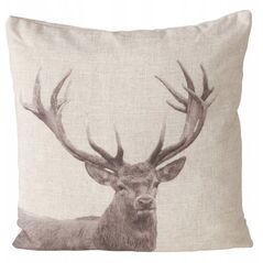Διακοσμητικό βαμβακερό μαξιλάρι STAG, 45 x 45 cm