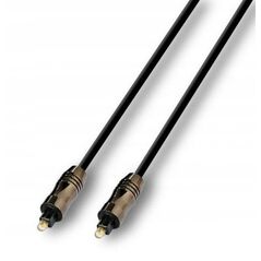 ALVA - Kabel Optyczny Toslink metal 1m