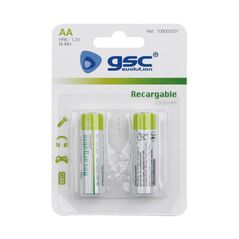 Μπαταρία Επαναφορτιζόμενη GSC Evolution AA 2300mAh HR06 1.2V (2 τεμ.) 8433373046283 8433373046283 έως και 12 άτοκες δόσεις