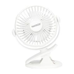 Επιτραπέζιος Ανεμιστήρας Niaros Fune USB 3W Mini Λευκό 8433373068865 8433373068865 έως και 12 άτοκες δόσεις