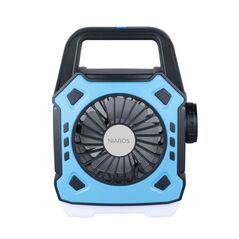 Ανεμιστήρας Κάμπινγκ Niaros Stawell USB 4W με Φακό LED 180lm Μπλε 8433373085534 8433373085534 έως και 12 άτοκες δόσεις