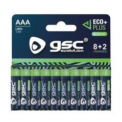 Μπαταρία Alkaline GSC EcoPlus AAA LR03 (10 τεμ.) 8433373081079 8433373081079 έως και 12 άτοκες δόσεις