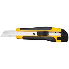 Wedo 78 618 μαχαίρι Μαύρο, Ατσάλι, Κίτρινο Αποσπώμενη λεπίδα μαχαιριού