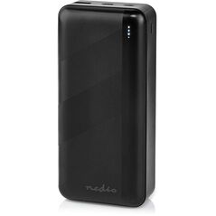 NEDIS Powerbank 30000mAh, schwarz