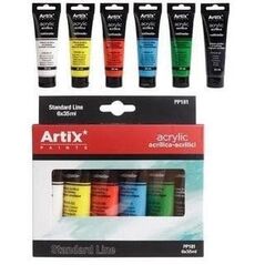 Zestaw farb akrylowych 6 kolorów 6x35ml EDUKAMP