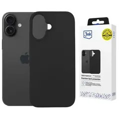 Etui 3MK Hardy MagSilicone do Apple iPhone 16 grafitowy