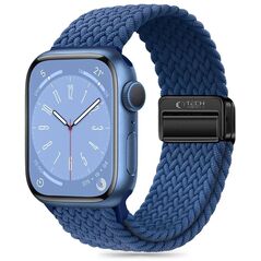 TECH-PROTECT NYLONMAG APPLE WATCH 6 / 7 / 8 / 9 / 10 / SE (40 / 41 / 42 MM) ΜΠΛΕ MONTEGO