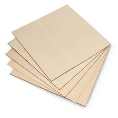 Κόντρα πλακέ σημύδας - 1mm - 200x200mm - κατηγορία 1/1 - 5τεμ.