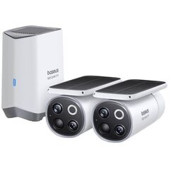 Εξωτερική κάμερα Baseus S1 Pro 3K Dual (λευκή)