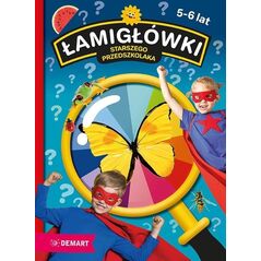 Łamigłówki starszego przedszkolaka EDUKAMP