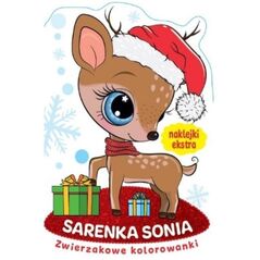 Zwierzakowe kolorowanki Sarenka Sonia EDUKAMP