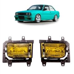 Αλογόνες BMW 3 E30 Facelift Κίτρινο