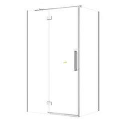 Σετ B842 Καμπίνα Crea Αριστερή 120x90x200 Γυαλί Διαφανές Wir
