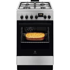 Electrolux 500 SurroundCook 57 L πλάτος 50 cm ανοξείδωτο ατσάλι - Ηλεκτρική κουζίνα με εστία αερίου