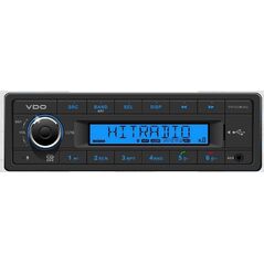 VDO TR723UB-BU FM RDS Tuner USB/AUX/BT 24V Κοντό σασί