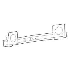 Ergotron LX Pro - Κιτ στερέωσης (τόξο, 2 αρθρώσεις) - για επίπεδη οθόνη - Dual Direct, κιτ αναβάθμισης - σκούρο γκρι - Μέγεθος οθόνης: 68.6 cm (27") - Βραχίονας οθόνης - για P/N: 45-683-293, 45-685-293, 45-686-293, 45-690-293, 45-695-293, 45-696-293